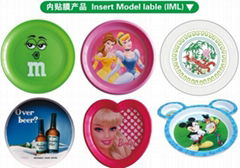 in Mould Label (IML) for Tray-Orange