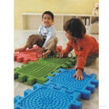 Improve touching feeling big size building blocks plastic 