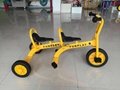 Preschool Nursery Child toy taxi kids tricycle with back seat 2