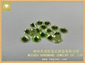 6mm CZ Gems apple green round Cubic