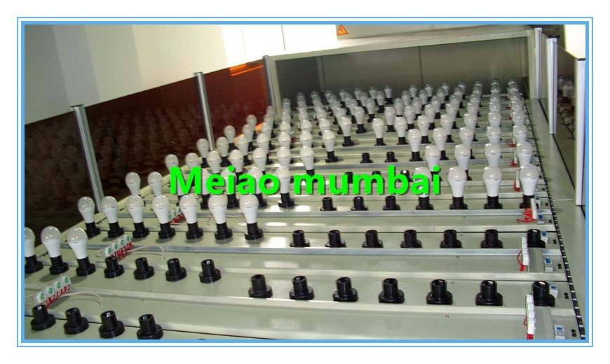 LED tube light (fluorescent lamp) and bulb aging line totally machine 4