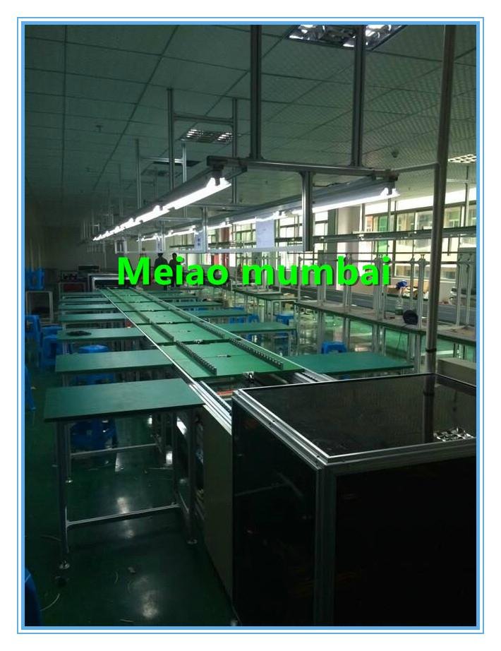 LED tube light automatic assembly line machines 