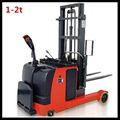 electric reach truck pallet stacker 1