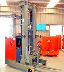 electric reach truck pallet stacker