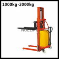 semi electric pallet stacker