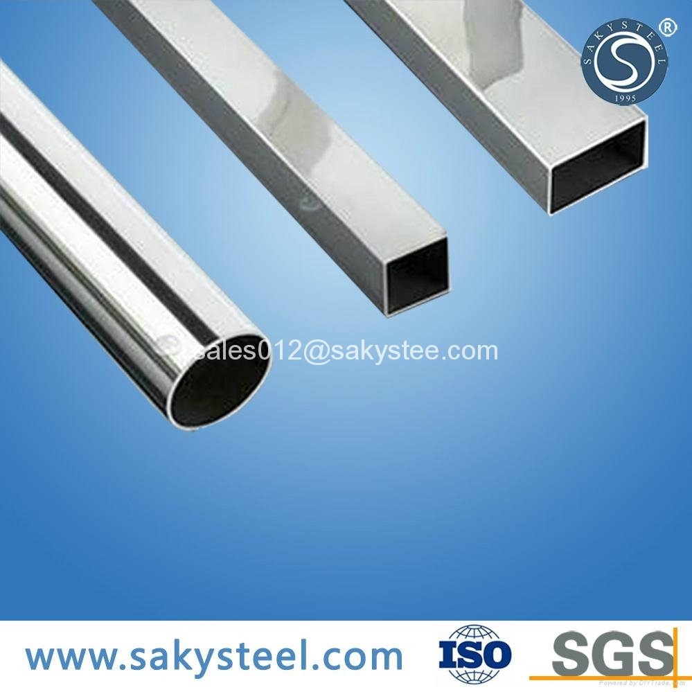 304 316 Stainless Steel Square Pipe  3