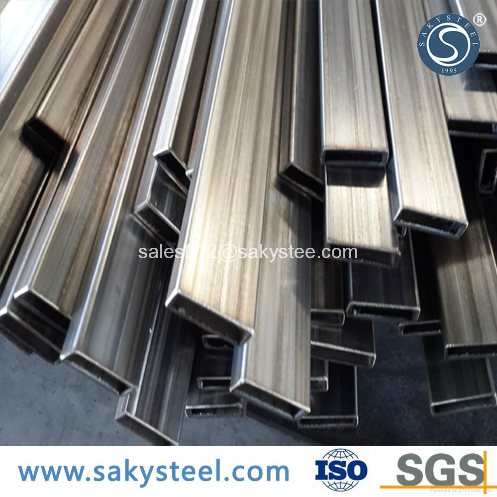 304 316 Stainless Steel Square Pipe  5