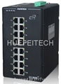 Layer 3 16-Port Industrial Ethernet Switch 