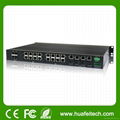 Layer 3 WEB Smart Industrial Ethernet Switch with 28 Ports 1