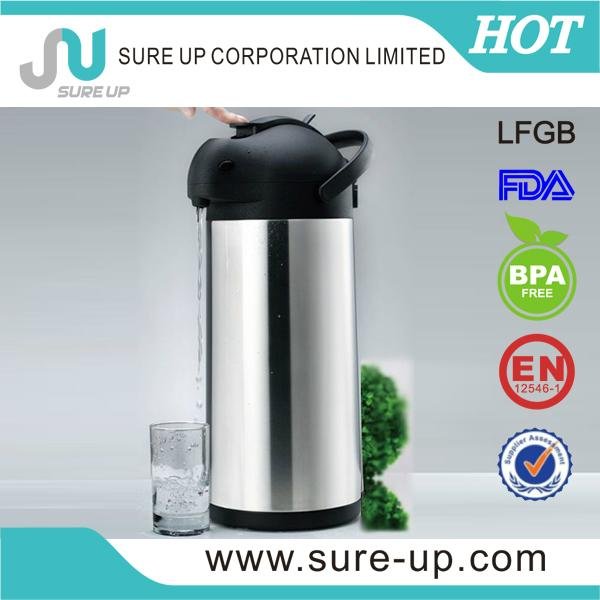 Unbreakable Body stainless steel water flask with lever pumping system (ASUG)