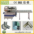 CNC aluminum window coner key cutting saw window-door making machinery 1