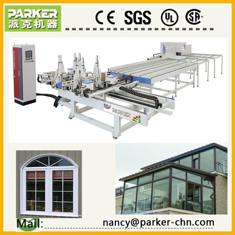 welidng and cleaning line for PVC  UPVC window-door making industry 3