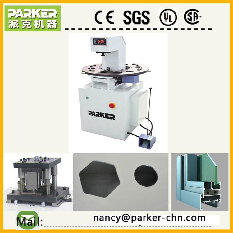 Aluminum  pvc  Profile single head cutting saw machine 2