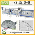 Aluminum  pvc  Profile single head cutting saw machine 5