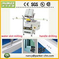 PVC window door making machine water