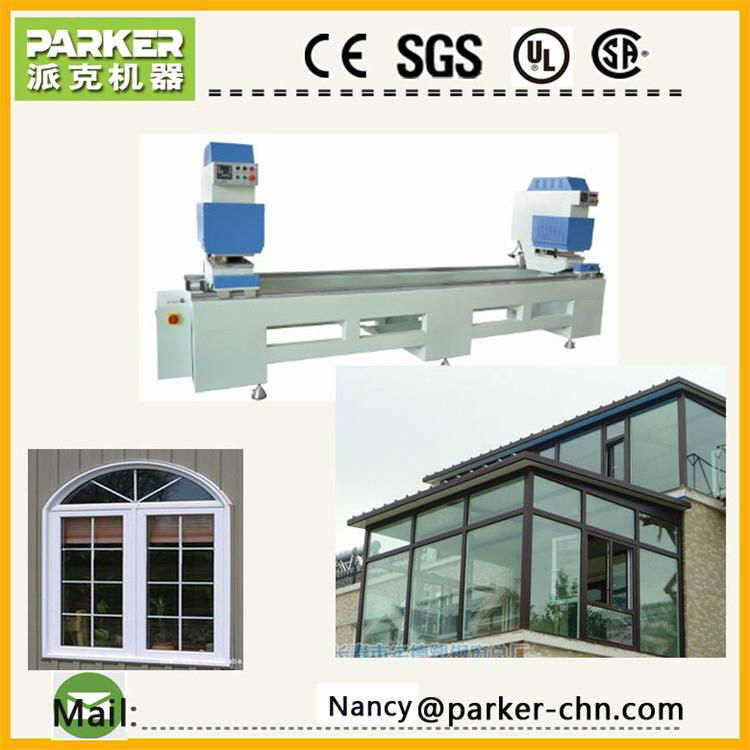 PVC window door making machine water slot  5