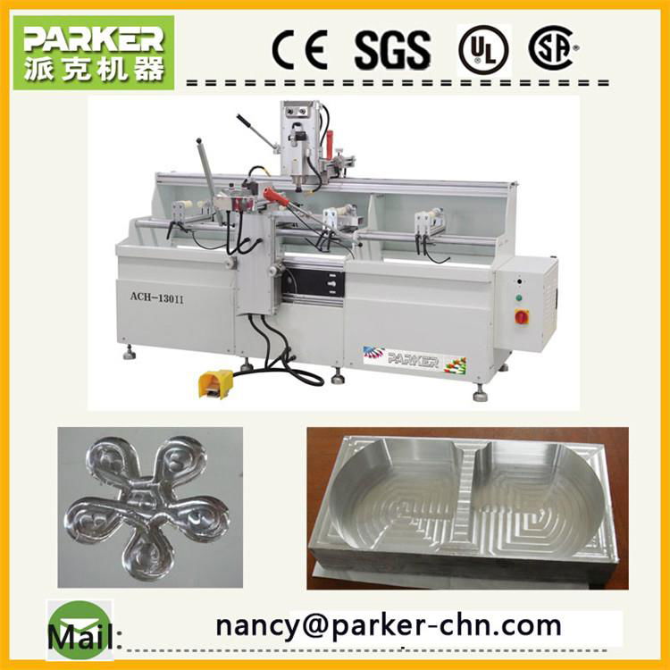 aluminum profile processing machine high speed double axis copy router