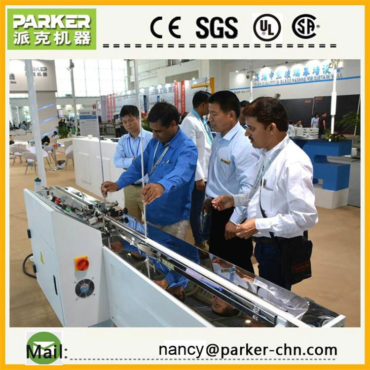 double glass making line two-component coating machine 4