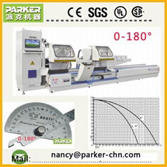 Aluminum profile cutting saw