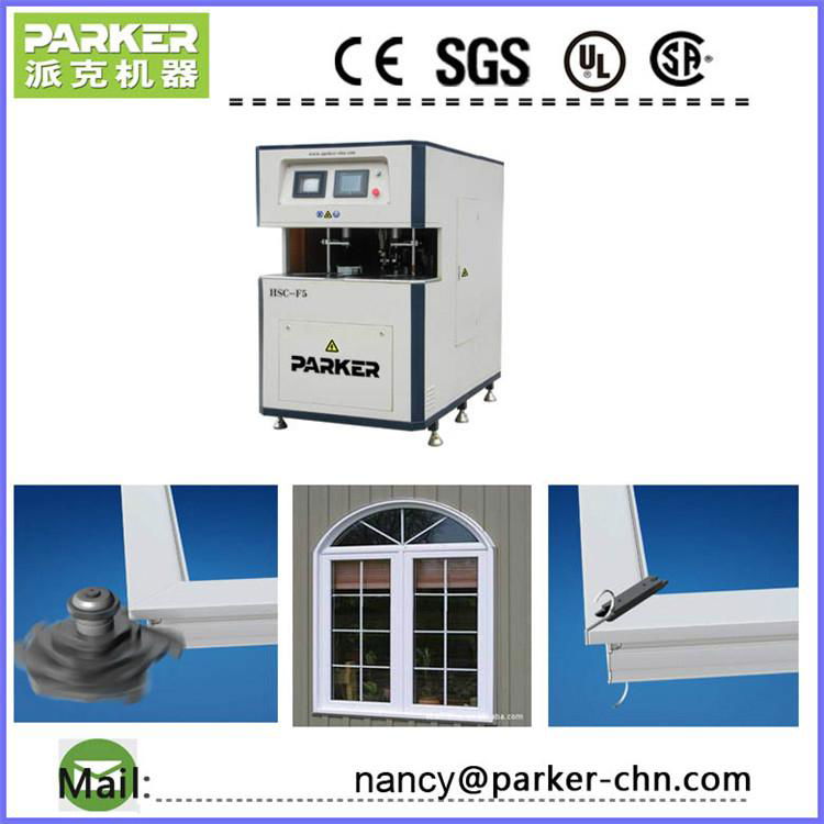pvc window-door high speed CNC corner cleaning machine