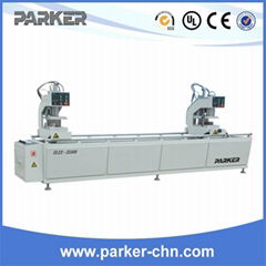 PVC window-door double head welding machine