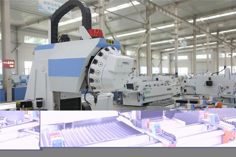 curtain wall drilling and milling machiney center 2