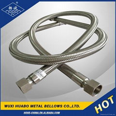 Corrugated flexible metal hose