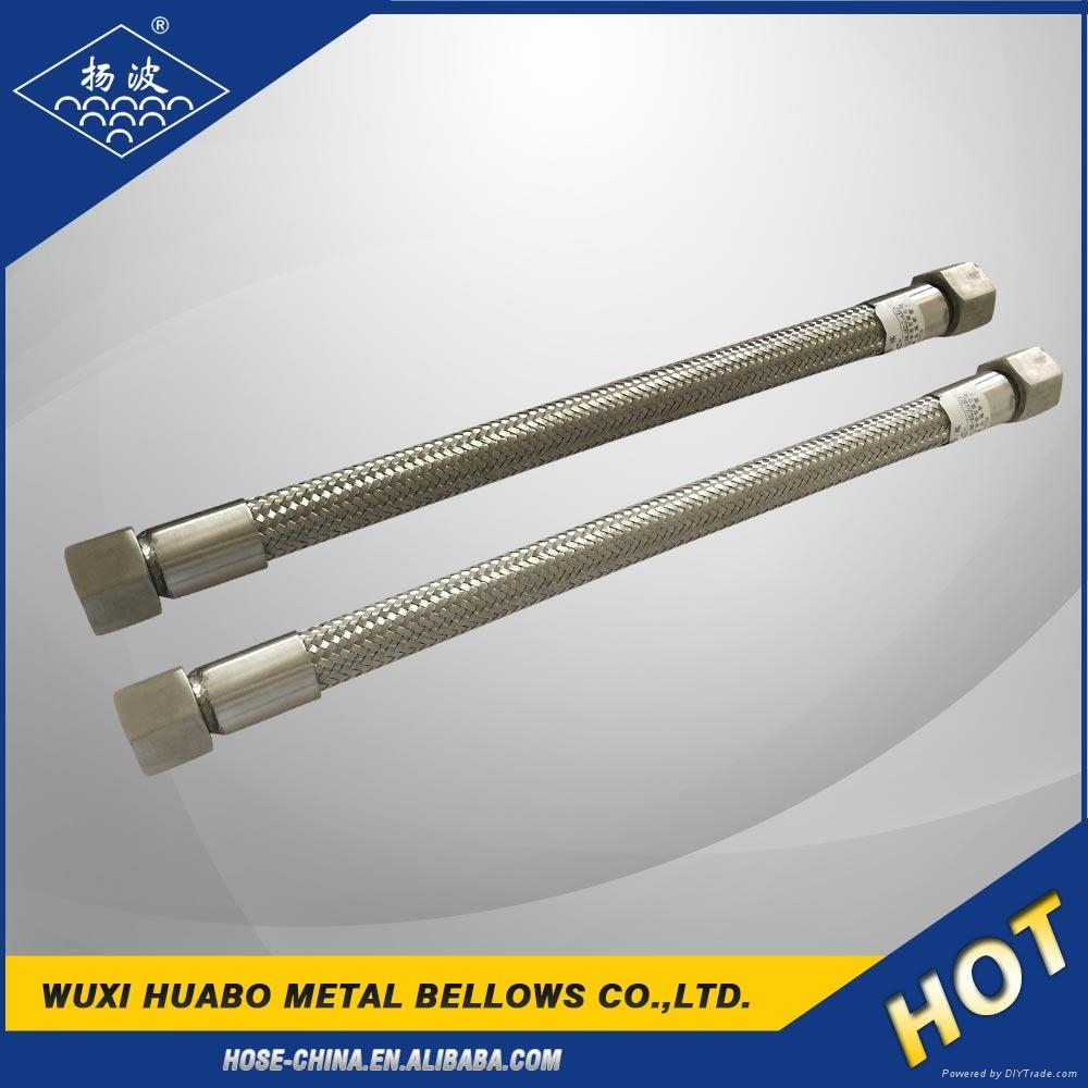 Stainless Steel High Pressure Flexible Metal Water Hose YBB Huabo