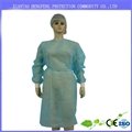 Surgical nonwoven gown manufactory colored disposable protective gowns 2