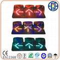 400mm Tri-color Left Straight Right Direction Traffic Signals