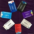 anti scan RFID blocking card sleeves for credit card and passport  3