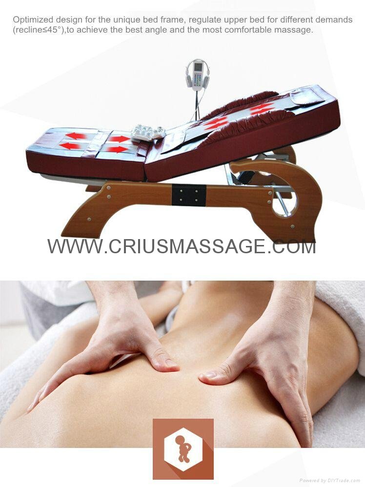 infrared therapy heating jade massage bed 5