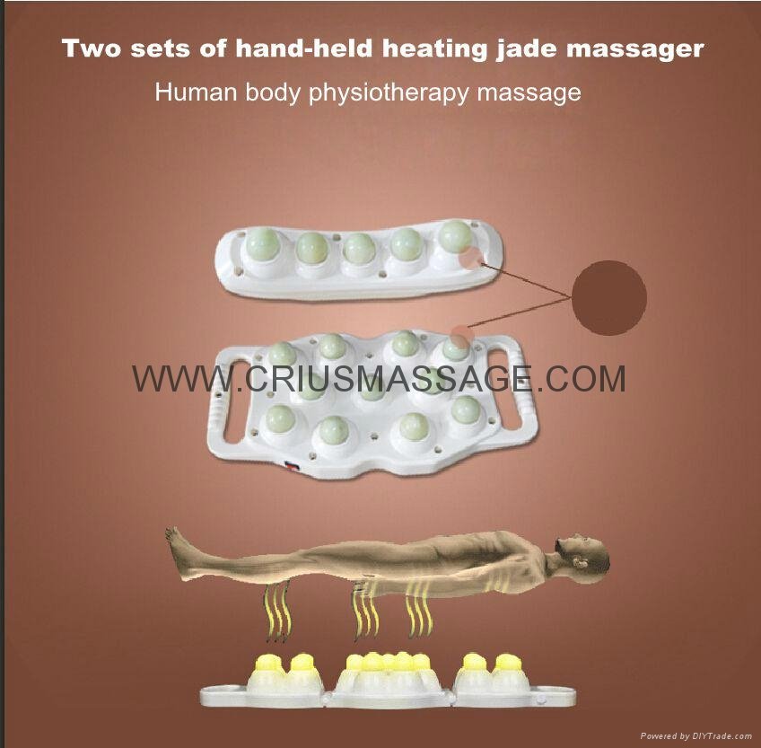 new full body jade stone massage bed 5