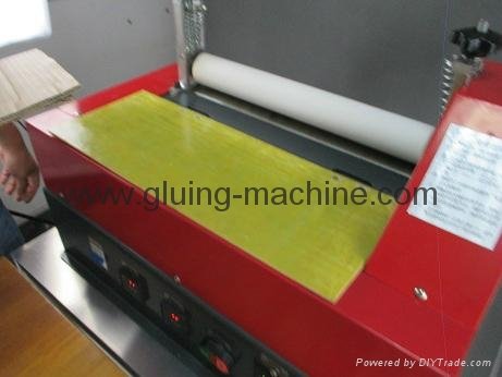 400mm hot melt  roller gluing machine