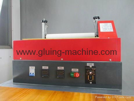 400mm hot melt  roller gluing machine 3