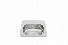 Chinese manufacturer sqare bowl kitchen sink for sale WY-4848