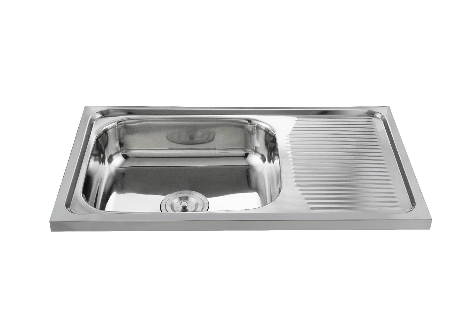 Factory supply topmount 201/304 stainless steel kitchen sink WY-7544