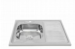 Quallity guaranteed factory supply kitchen sink WY-8060SA