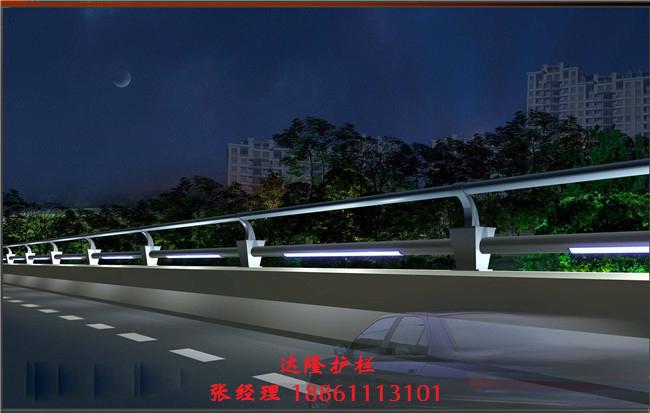 304不鏽鋼圓管景觀橋梁防撞護欄