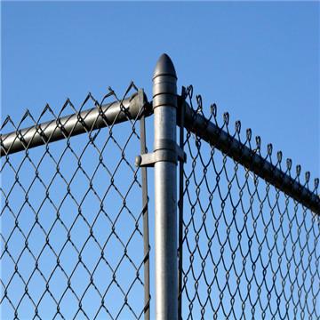 PVC coated Chain link fence 3