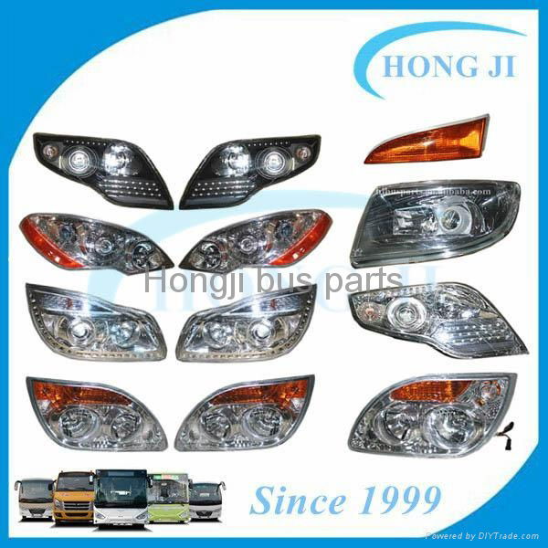 Luxury Bus Design Bus Body Parts Bus LED Headlight 24V 2