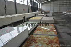 Factory Supplying PVC Imitation Marble Panel