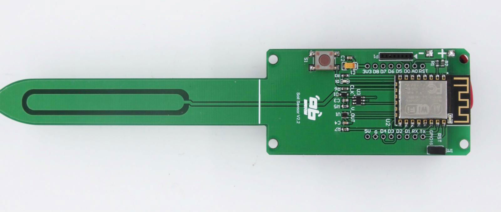 ESP8266 soil moisture sensor Rev2.1 2