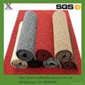 eco-friendly double color PVC coil cushion anti-fatigue waterproof floor car mat