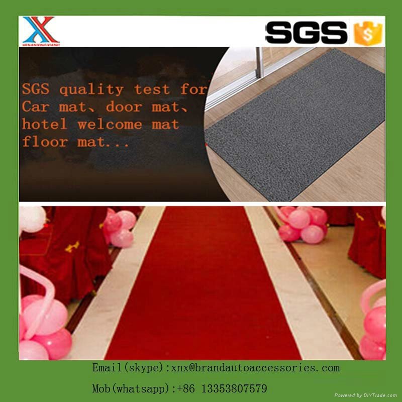 cheap pvc coil mat pvc car carpet roll made in China pvc coil floor mat in roll 2