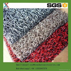 cheap pvc coil mat pvc car carpet roll made in China pvc coil floor mat in roll