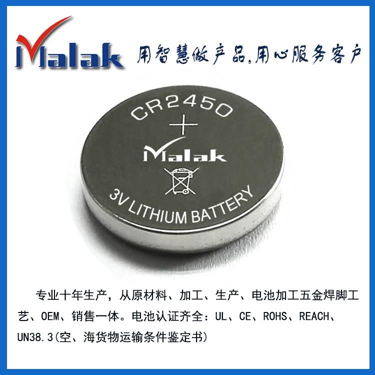 厂家直销 高品质扣式锂锰电池CR2032 4