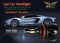 External light of LED Headlight 9005/9006 hot led head light for cars led head l