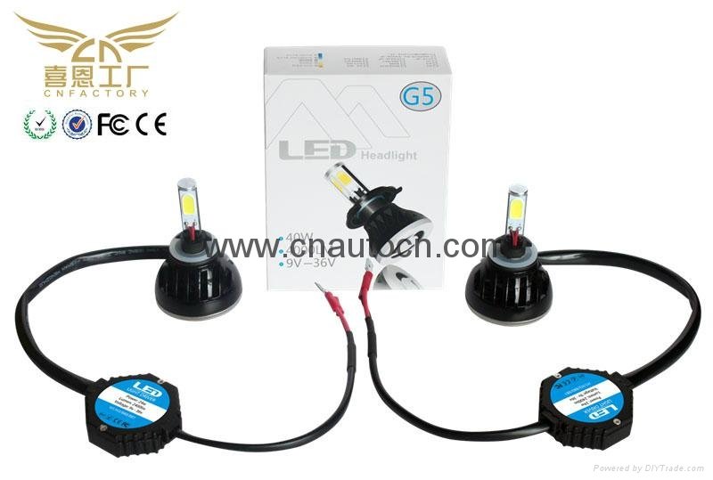 wholesale retail for Led head light 880/881 For all the cars 6000k led head lamp 5