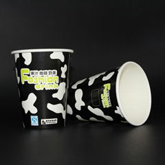 12oz tea cup paper waxed paper cup